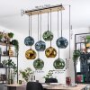 Ripoll Lámparas suspendidas, Luminarias esféricas, Lámparas colgantes Crudo, Negro, 8 luces