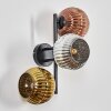 Ripoll Luminarias esféricas, Apliques Cromo, dorado, Color cobre, Ahumado, 3 luces