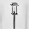 Tieva Iluminación de caminos Negro, Plata, 1 luz