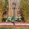 Tieva Iluminación de caminos Negro, Plata, 1 luz