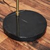 Soungou Lámpara de pie Latón, Negro, 1 luz