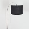 Bassagoda Lámpara de pie Cromo, Negro, 1 luz