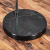 Cando Lámpara de pie Cromo, Negro, 1 luz