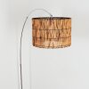 Cando Lámpara de pie Cromo, Negro, 1 luz