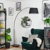 Bassagoda Lámpara de pie Negro, 1 luz