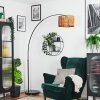 Cando Lámpara de pie Negro, 1 luz