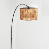 Cando Lámpara de pie Negro, 1 luz
