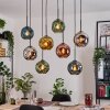 Ripoll Lámparas suspendidas, Luminarias esféricas, Lámparas colgantes Crudo, Negro, 8 luces