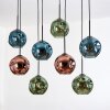 Ripoll Lámparas suspendidas, Luminarias esféricas, Lámparas colgantes Crudo, Negro, 8 luces