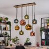 Ripoll Lámparas suspendidas, Luminarias esféricas, Lámparas colgantes Crudo, Negro, 8 luces