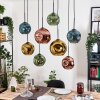 Ripoll Lámparas suspendidas, Luminarias esféricas, Lámparas colgantes Crudo, Negro, 8 luces