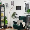 Soungou Lámpara de pie Cobre, Negro, 1 luz