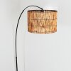 Cando Lámpara de pie Negro, 1 luz