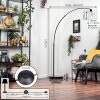 Koyoto Lámpara de pie Negro, 1 luz