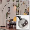 Koyoto Lámpara de pie, Lámparas de pie tipo arco Negro, 1 luz