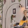 Koyoto Lámpara de pie, Lámparas de pie tipo arco Negro, 1 luz