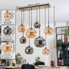 Ripoll Lámparas suspendidas, Luminarias esféricas, Lámparas colgantes Crudo, Negro, 8 luces