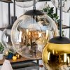 Gastor Lámparas suspendidas, Luminarias esféricas, Lámparas colgantes Colores ámbar, dorado, Transparente, Ahumado, 6 luces