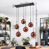 Gastor Lámparas suspendidas, Luminarias esféricas, Lámparas colgantes Color cobre, 6 luces