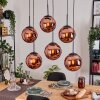 Gastor Lámparas suspendidas, Luminarias esféricas, Lámparas colgantes Color cobre, 6 luces