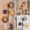 Gastor Luminarias esféricas, Apliques Colores ámbar, Ahumado, 3 luces