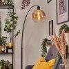 Koyoto Lámpara de pie, Lámparas de pie tipo arco Negro, 1 luz