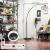 Koyoto Lámpara de pie Negro, 1 luz