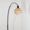Koyoto Lámpara de pie Negro, 1 luz