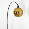 Koyoto Lámpara de pie Negro, 1 luz