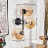 Gastor Luminarias esféricas, Apliques Colores ámbar, 3 luces