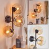 Gastor Luminarias esféricas, Apliques Colores ámbar, Transparente, 3 luces