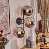 Gastor Luminarias esféricas, Apliques Cromo, Ahumado, 3 luces
