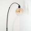 Koyoto Lámpara de pie Negro, 1 luz