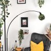 Ripoll Lámpara de pie, Lámparas de pie tipo arco Negro, 1 luz
