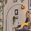 Ripoll Lámpara de pie, Lámparas de pie tipo arco Negro, 1 luz