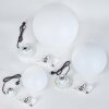 Ilorn Luminarias esféricas, Balizas de exterior, Iluminación de caminos LED Blanca, 3 luces, Mando a distancia Ilorn Luminarias esféricas, Balizas de exterior, Iluminación de caminos LED Blanca, 3 luces, Mando a distancia