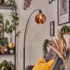 Ripoll Lámpara de pie, Lámparas de pie tipo arco Negro, 1 luz