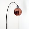 Ripoll Lámpara de pie, Lámparas de pie tipo arco Negro, 1 luz