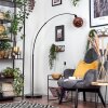Ripoll Lámpara de pie, Lámparas de pie tipo arco Negro, 1 luz