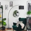 Soungou Lámpara de pie Negro, 1 luz