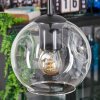 Ripoll Lámparas suspendidas, Luminarias esféricas, Lámpara colgante de clúster Transparente, 4 luces