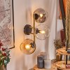 Koyoto Luminarias esféricas, Apliques dorado, Negro, 3 luces