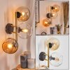 Koyoto Luminarias esféricas, Apliques dorado, Negro, 3 luces
