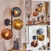 Ripoll Luminarias esféricas, Apliques Azul, dorado, Color cobre, 3 luces