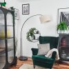 Bassagoda Lámpara de pie Cromo, Negro, 1 luz