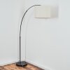 Bassagoda Lámpara de pie Cromo, Negro, 1 luz