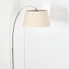 Bassagoda Lámpara de pie Cromo, Negro, 1 luz