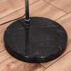 Sabadim Lámpara de pie Cromo, Negro, 1 luz