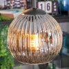 Ripoll Lámparas suspendidas, Luminarias esféricas, Lámpara colgante de clúster Ahumado, 4 luces