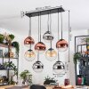 Gastor Lámparas suspendidas, Luminarias esféricas, Lámparas colgantes Colores ámbar, Cromo, Transparente, Color cobre, Ahumado, 8 luces